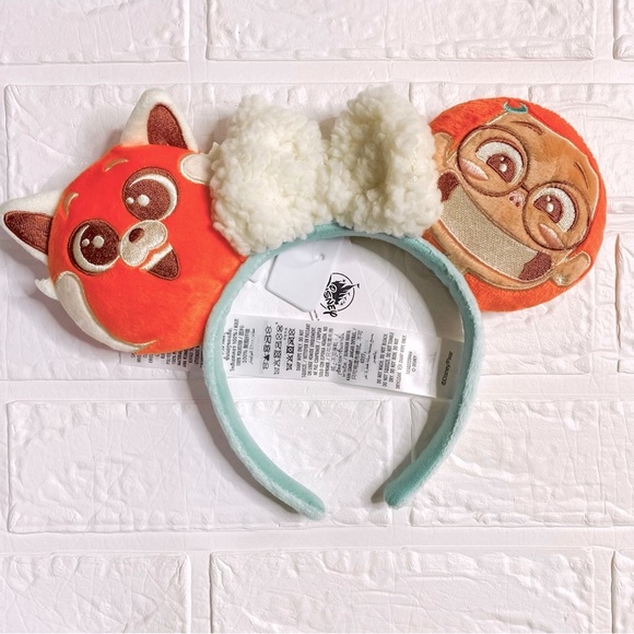 New Disney Parks Minnie Mouse Turning Red Ears Headband For Adults - Picture 14 of 14